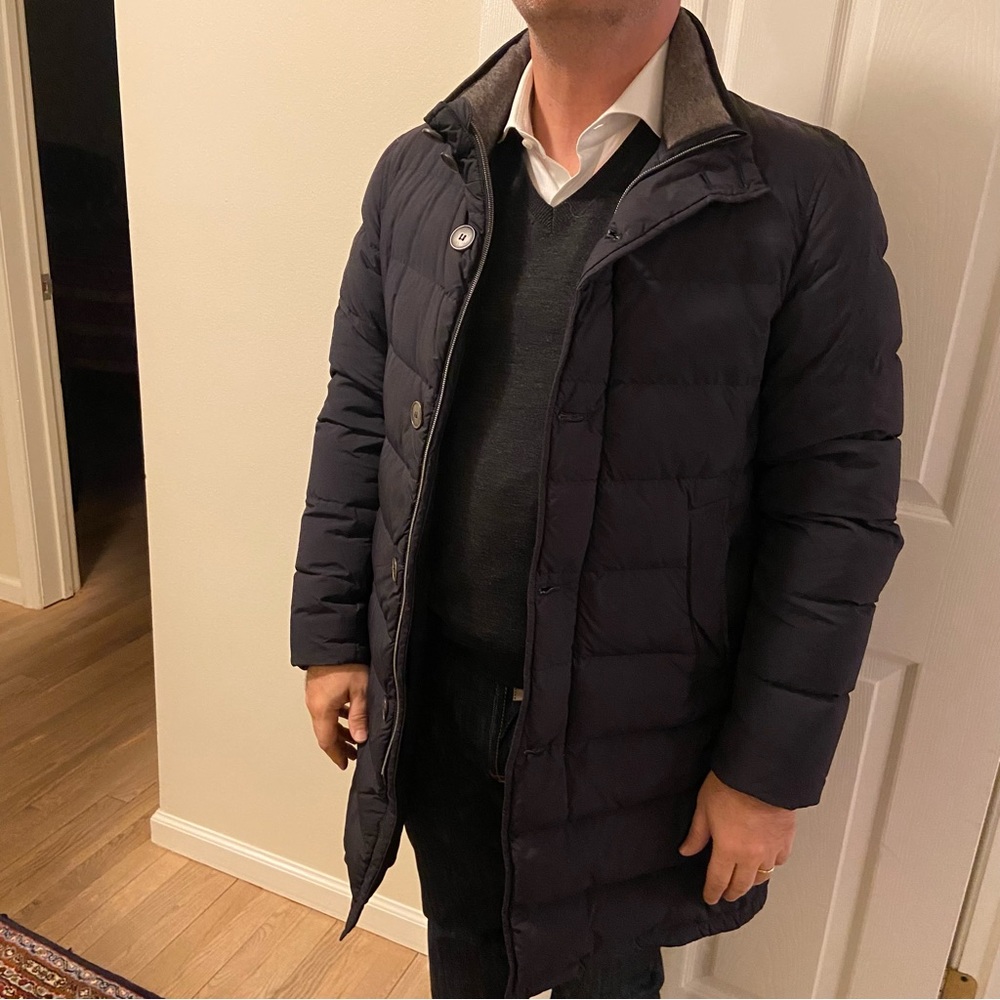 Herno navy jacket - size 50